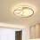 Stepless Dimmable Round LED Ceiling Light 18W, 12in, Remote Control 8