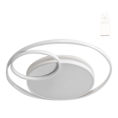 Stepless Dimmable Round LED Ceiling Light 18W, 12in, Remote Control 1