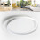 Flush Mount Ceiling Light with Remote, Stepless Dimming, Modern Circular 3600g 6