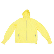 Damen-Klimaanzug Jacke mit Doppel-Kühllüfter, Sonnenschutzkleidung für Outdoor-Gartenarbeit, Landwirtschaft, Arbeit, Gelb, 12V, M
