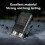 Mini Keychain Flashlight 900LM 12 Modes Waterproof IP65 Small 56mm 6