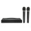 Wireless Microphone 2.4G Handheld Dual Mic 32.8ft Range for Karaoke 14