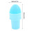 4pcs Reusable Ice Cream Cone Holders, Pink & Blue, 100x53mm 2