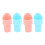 4pcs Reusable Ice Cream Cone Holders, Pink & Blue, 100x53mm 3