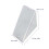 Contenitore triangolare trasparente per panini 17.5x13x7 2