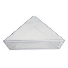 Contenitore triangolare trasparente per panini 17.5x13x7