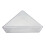 Contenitore triangolare trasparente per panini 17.5x13x7 1