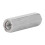 10Pcs M8x1.25 Stainless Steel Hex Coupling Nuts, Silver, L45mm 10