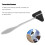Zinc Alloy Neurological Percussion Hammer Trilateral Shaped Handheld Device 3