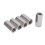 5Pcs M12 Stainless Steel Anti-Corrosion Hex Coupling Nuts, Silver 7