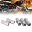 5Pcs M12 Stainless Steel Anti-Corrosion Hex Coupling Nuts, Silver 1