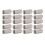 304 SS Rust-Proof M5 Hex Coupling Nuts 20Pcs Threaded Silver Set 13