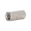 304 SS Rust-Proof M5 Hex Coupling Nuts 20Pcs Threaded Silver Set 10