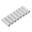 20 Pcs M5 x 0.8 Stainless Steel Hex Coupling Nut L25mm Rustproof Connector Set 13