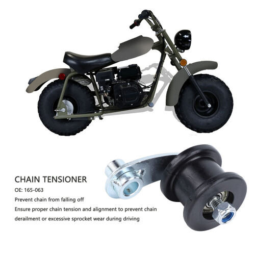 165-063 Tenditore per mini moto MB165 MB200 196cc 2