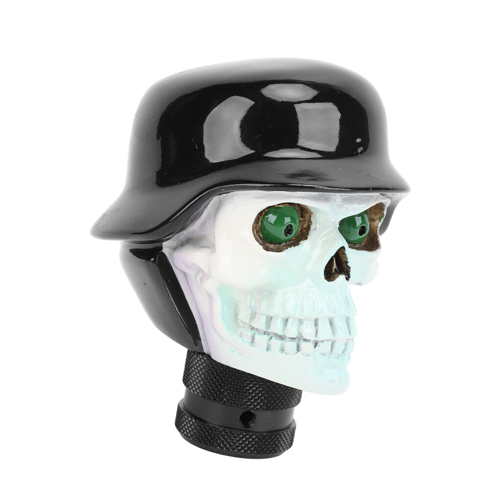 Resin Skull Gear Shift Knob 8/10/12Mm Ã15Mm Black 3111332453529