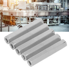5 Pcs M8x1.25 Hex Coupling Nut 75mm Length Stainless Steel 304 for Bolts