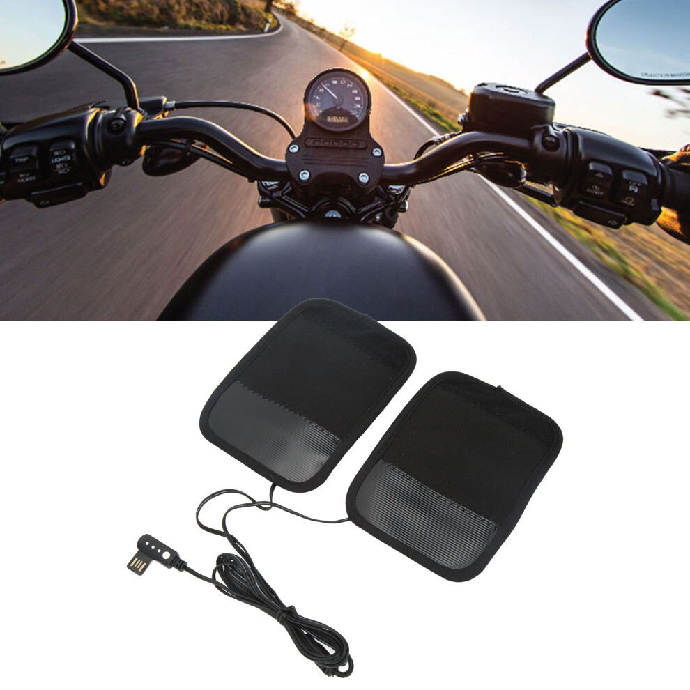 Motorcycle Usb Heated Handle Cover 5V 15W 22-32Mm With 3 Gear Control 9481332454005