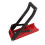Heavy Duty Wall Mounted Can Crusher Recycling Aluminum Plastic Red 16