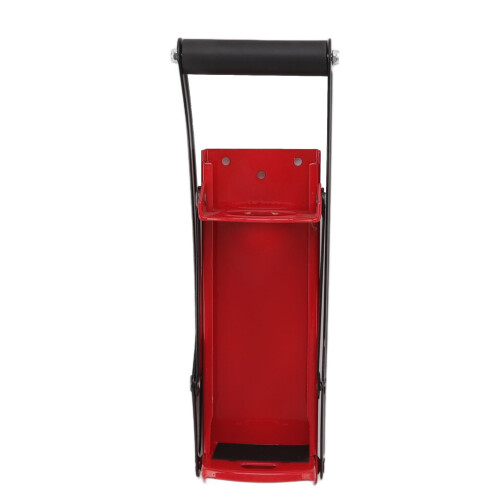 Heavy Duty Wall Mounted Can Crusher Recycling Aluminum Plastic Red