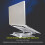Lightweight 256GB Portable SSD Ultra-fast Data Transfer in Silver Finish 5