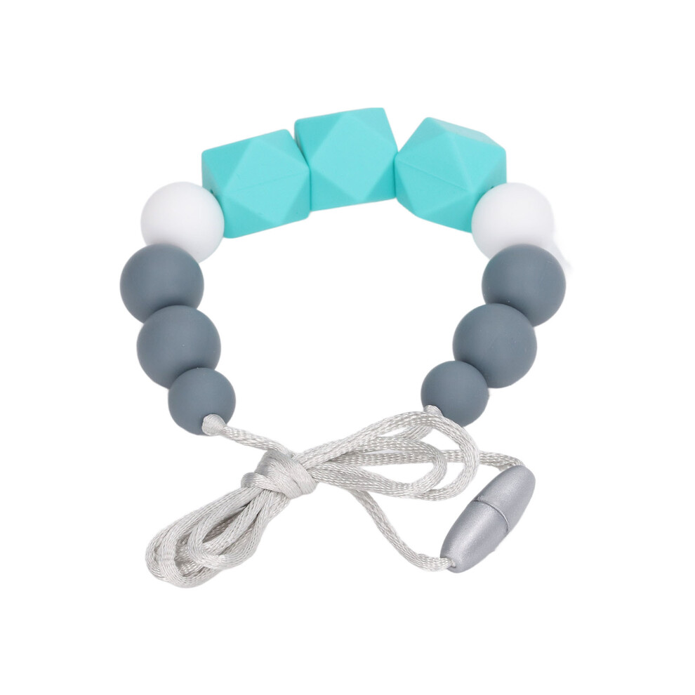 Eco-Friendly Green Baby Teething Necklace for Newborns and Toddlers