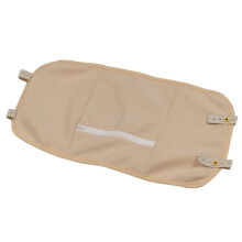Compression Castor Oil Pack for Liver Health Reusable with Soft Straps