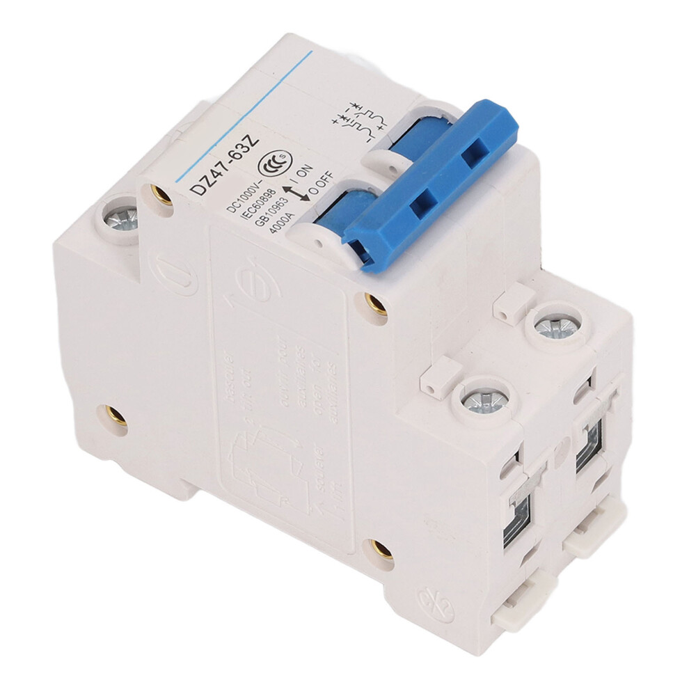 Din Rail Mount Dc Circuit Breaker 1000V 4000A Capacity 32A Protection Switch 4921332457712