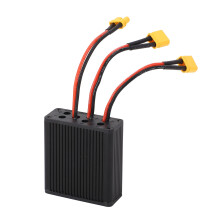 Doppelbatterie-Entladeschaltungskonverter für E-Bikes 12V auf 100V 10A Doppelbatterie-Parallelschaltungsmodule Adapter für Austausch