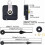 High Torque Clock Movement Replacement Mechanism with Clock Hands Fits Dials up to 56cm/22inch in Diameter 2