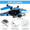 Mini 2-Kanal RC-Hubschrauber blau USB 10,5x18cm 12