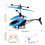 Mini 2-Kanal RC-Hubschrauber blau USB 10,5x18cm 11
