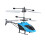 Mini 2-Kanal RC-Hubschrauber blau USB 10,5x18cm 2