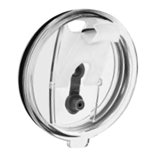 30oz Transparent Plastic Mug Sealing Cover, 92mm/3.6in Inner 1