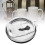 30oz Transparent Plastic Mug Sealing Cover, 92mm/3.6in Inner 12
