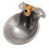 Sturdy Stainless Water Bowl for Sheep - Anti Fall Collision Bite 15