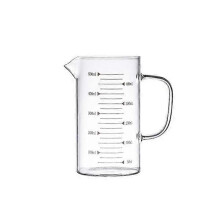 Glass Meter Ergonomic Thick Handle Transparent Oven
