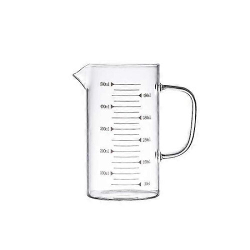 Glass Meter Ergonomic Thick Handle Transparent Oven