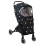 Windproof Waterproof Bear Pattern Stroller Cover for Outdoor Travel, Black 12