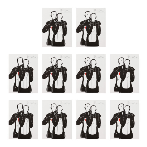 Exquisite Workmanship Target Paper for Short & Long Distance Shooting 1