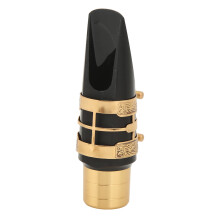 Altsaxophon-Mundstück-Set mit Messingkappe und Ligatur für alle Spielstufen