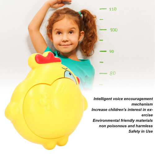 Kids Jump Trainer Yellow Plastic Electronic Height Touch Device for Ages 18+ 2