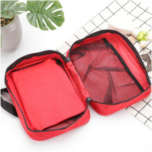 Leere Notfalltasche 26x18x8cm Oxford-Stoff Schwarz