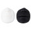 Labbro da pratica per tatuaggio 2 pezzi 7.5x7 cm Nero/Bianco 3