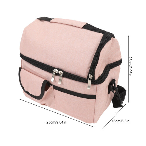 Bolsa aislante de doble capa LargeCap 25x23x16cm 1