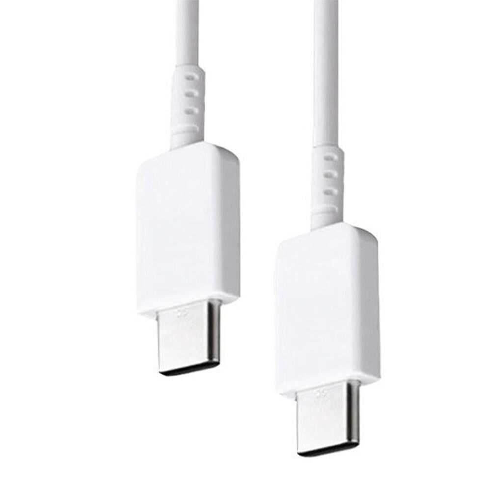 Type C To Type C Fast Charging Cable 3.3Ft For Android Phones White 8701332494681