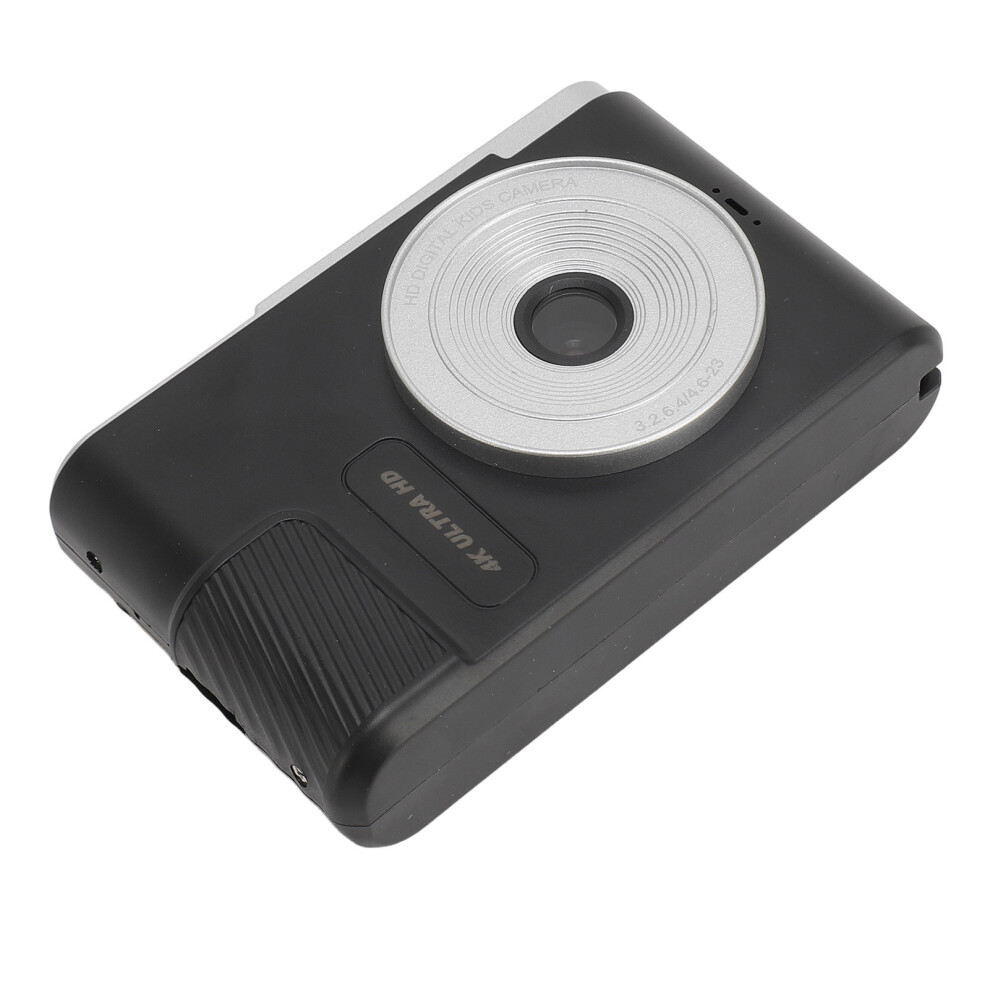 2.4'' Screen 48Mp 4K Digital Camera 16X Zoom For Kids & Students - Black 5091332496512
