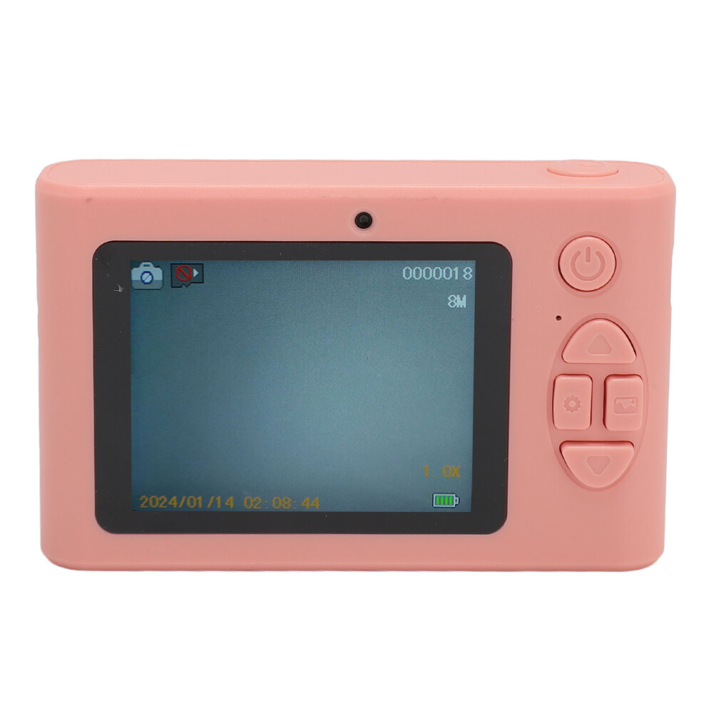 48Mp 4K Digital Camera With 16X Zoom, 2.4" Tft Display, Pink 8011332496739