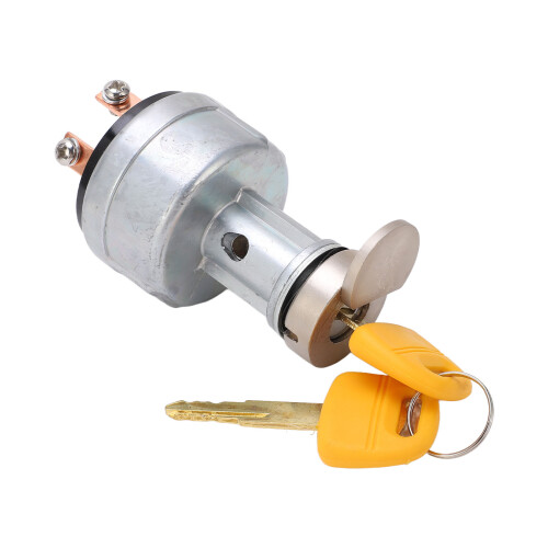 Ignition Switch with 2 Keys for Komatsu Excavator Models 08086-20000 2