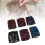 6er-Pack Stretchy Magic Haar-Kamm 7,4x5,5 cm Rot 16